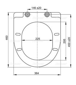 Alcadrain Záchodová doska Softclose, duroplast A66 - galéria #2