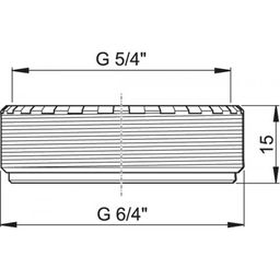 Alcadrain Redukcia 6/4"×5/4" S0507-ND - galéria #1