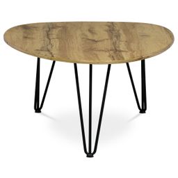 Autronic Fado AF-3014OAK Konferenčný stolík 120x67 cm, divoký dub - galéria #6