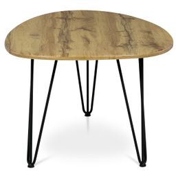 Autronic Fado AF-3014OAK Konferenčný stolík 120x67 cm, divoký dub - galéria #5