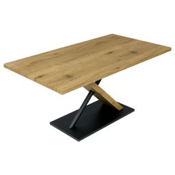 Autronic Twist AT-3018OAK Jídelní stůl 160x90cm, dub - galéria #4
