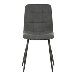 Autronic Partitura CT-281GREY2 Jedálenská stolička, hladká látka, sivá - galéria #1