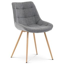 Autronic Ambient CT-394GREY2 Jedálenská stolička, hladká látka, sivá - galéria #2