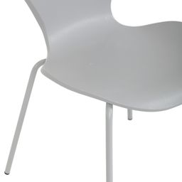 Autronic Partitura CT-X7034GREY Jedálenská stolička, plast, sivá - galéria #13