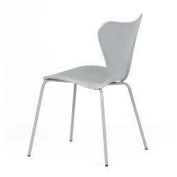 Autronic Partitura CT-X7034GREY Jedálenská stolička, plast, sivá - galéria #6