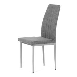 Autronic Partitura DCL-379GREY2 Jedálenská stolička, hladká látka, sivá - galéria #11