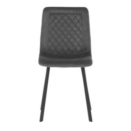 Autronic Partitura DCL-973GREY4 Jedálenská stolička, zamat matný, sivá - galéria #11