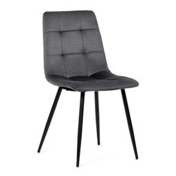 Autronic Partitura DCL-X7015GREY2 Jedálenská stolička, zamat matný, sivá - galéria #7
