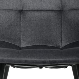 Autronic Partitura DCL-X7015GREY2 Jedálenská stolička, zamat matný, sivá - galéria #21
