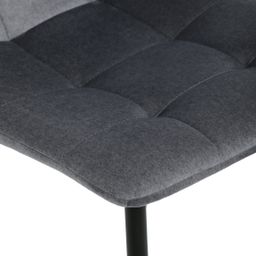 Autronic Partitura DCL-X7015GREY2 Jedálenská stolička, zamat matný, sivá - galéria #19