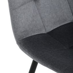 Autronic Partitura DCL-X7015GREY2 Jedálenská stolička, zamat matný, sivá - galéria #17