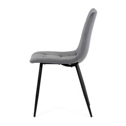 Autronic Partitura DCL-X7015GREY2 Jedálenská stolička, zamat matný, sivá - galéria #13