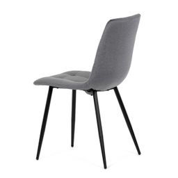 Autronic Partitura DCL-X7015GREY2 Jedálenská stolička, zamat matný, sivá - galéria #11