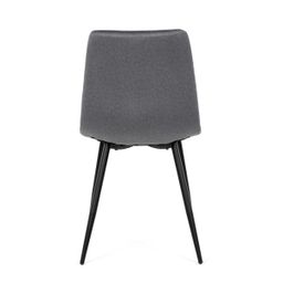 Autronic Partitura DCL-X7015GREY2 Jedálenská stolička, zamat matný, sivá - galéria #8