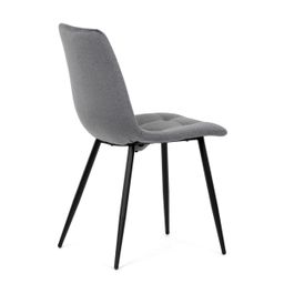Autronic Partitura DCL-X7015GREY2 Jedálenská stolička, zamat matný, sivá - galéria #10
