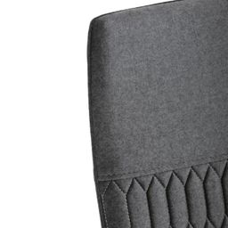 Autronic Techno DCL-X7018GREY2 Jedálenská stolička, zamat matný, sivá - galéria #17