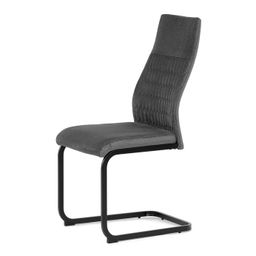 Autronic Techno DCL-X7018GREY2 Jedálenská stolička, zamat matný, sivá - galéria #12