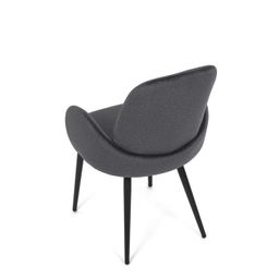 Autronic Jazz DCL-X7129GREY2 Jedálenská stolička, zamat matný, tmavo sivá - galéria #8