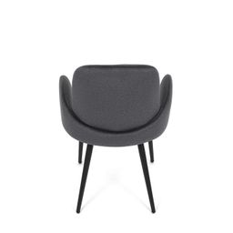Autronic Jazz DCL-X7129GREY2 Jedálenská stolička, zamat matný, tmavo sivá - galéria #7