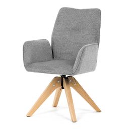 Autronic Ambient DCH-C2148GREY2 Jedálenská stolička, hladká látka, sivá - galéria #13