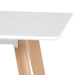 Autronic Zouk DT-312WT Jídelní stůl 80x80cm, bílá - galéria #6