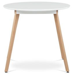 Autronic Zouk DT-316WT Jídelní stůl, 80x80cm, bílá - galéria #1