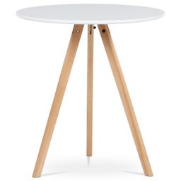 Autronic Zouk DT-320WT Jídelní stůl 70x70cm, bílá - galéria #3