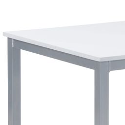 Autronic Minimal GDT-202WT Jedálenský stôl 110x70cm, biela - galéria #1