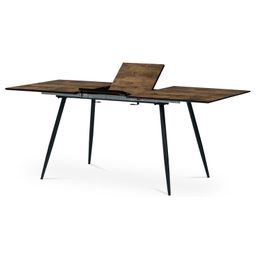 Autronic HT-921OLW Jídelní stůl rozkládací 140-180x80 cm, staré dřevo - galéria #4