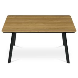 Autronic Ethereal  HT-531 OAK Jídelní stůl 140x80cm, dub - galéria #3