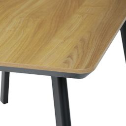 Autronic Ethereal  HT-531 OAK Jídelní stůl 140x80cm, dub - galéria #8