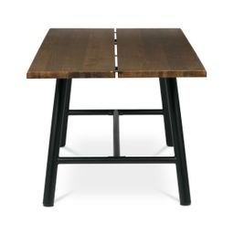 Autronic Fado HT-T1822 WAL Jídelní stůl 220x90cm, masiv, ořech - galéria #2