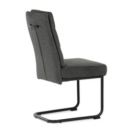 Autronic Techno DCL-P3107GREY2 Jedálenská stolička, jemne hrubá látka, sivá - galéria #9