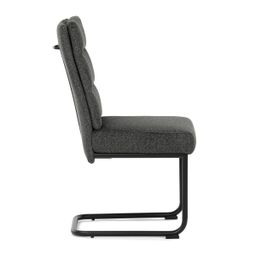 Autronic Techno DCL-P3107GREY2 Jedálenská stolička, jemne hrubá látka, sivá - galéria #10