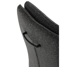 Autronic Techno DCL-P3107GREY2 Jedálenská stolička, jemne hrubá látka, sivá - galéria #14
