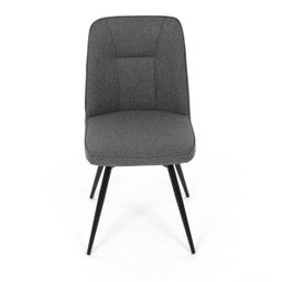 Autronic Partitura DCL-V2052GREY2 Jedálenská stolička, hladká látka, sivá - galéria #13