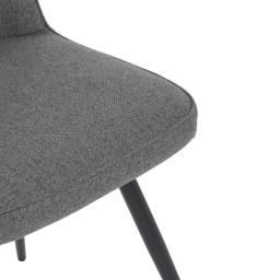 Autronic Partitura DCL-V2052GREY2 Jedálenská stolička, hladká látka, sivá - galéria #17
