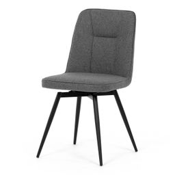 Autronic Partitura DCL-V2052GREY2 Jedálenská stolička, hladká látka, sivá - galéria #2