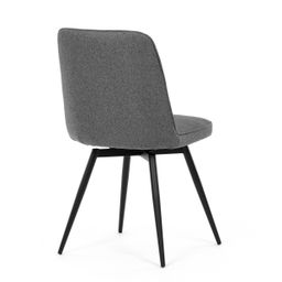 Autronic Partitura DCL-V2052GREY2 Jedálenská stolička, hladká látka, sivá - galéria #8