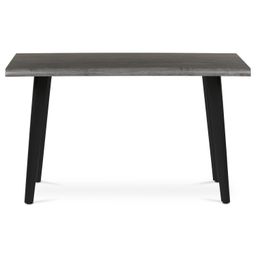 Autronic Ethereal HT-F4413GREY Jídelní stůl 130x80x75 cm, šedý dub - galéria #2