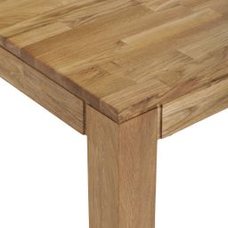 Autronic Country DS-H160DUB Jedálenský stôl 160x90cm, masívne drevo, prírodný - galéria #12