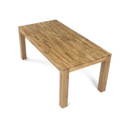 Autronic Country DS-H180DUB Jídelní stůl 160x90cm, masiv, přírodní - galéria #2