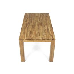 Autronic Country DS-H180DUB Jídelní stůl 160x90cm, masiv, přírodní - galéria #1