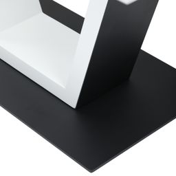 Autronic Fado HT-D1931WT Rozkladací jedálenský stôl 160–210 × 90 cm, biely - galéria #11