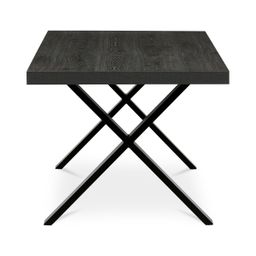 Autronic Twist HT-R5316 OAK Jedálenský stôl 180x90cm, sivý dub - galéria #3