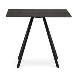 Autronic Twist HT-R5190GREY Jedálenský stôl 90x90cm, sivý dub - galéria #5