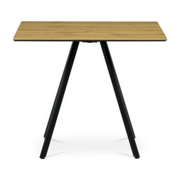 Autronic Twist HT-R5190OAK Jedálenský stôl 90x90cm, dub - galéria #2