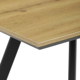 Autronic Twist HT-R5190OAK Jedálenský stôl 90x90cm, dub - galéria #4