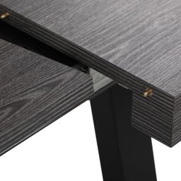 Autronic Fado HT-R5624GREY Rozkladací jedálensky stôl 160-240x90 cm, sivý dub - galéria #12