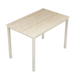Autronic MinimalGDT-202TRV Jedálenský stôl 110 x 70 cm, strieborný lak - galéria #3